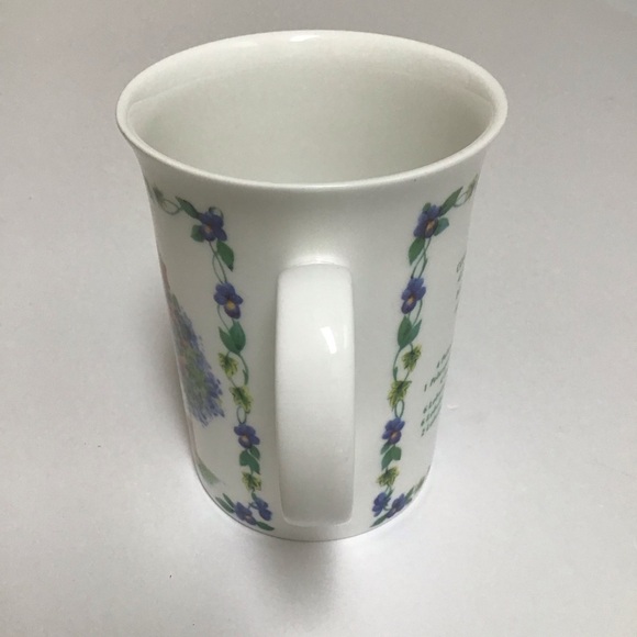 Kathy Brown Queen's Fine Bone China Mug Cup Summer Glory Gardening Collection - Picture 4 of 16